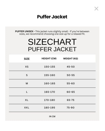 Daunen-Pufferjacke